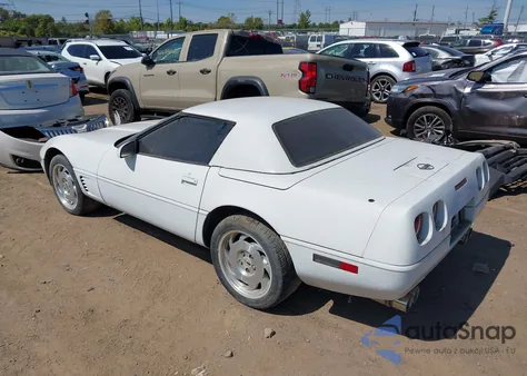 1996 Chevrolet Corvette из США, поврежденный, VIN 1G1YY32P8T5114447